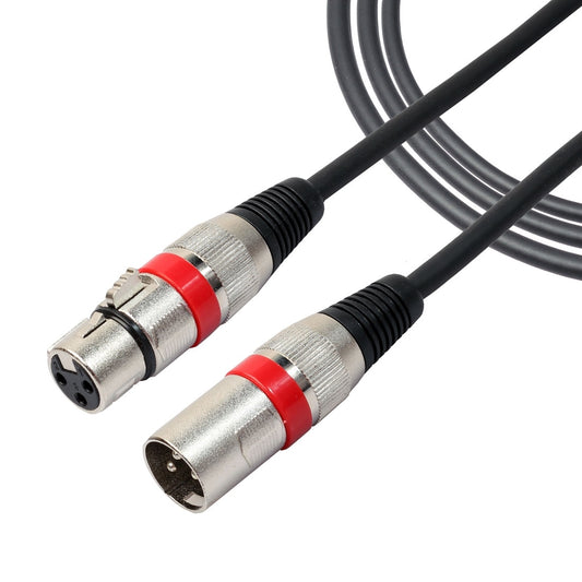 XLR-Stecker-auf-XLR-Buchsenkabel – Pro-Audio-Mikrofon (3 m)