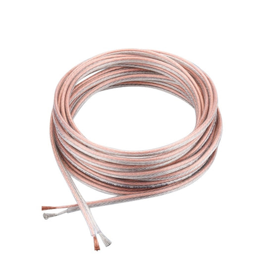 10 m Audio-Lautsprecherkabel – Hochwertiger Kupfer-/Aluminiumleiter
