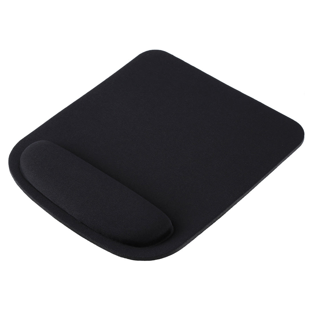 Tapis de souris ergonomique avec repose-poignet – Surface tissu 21 x 21 cm