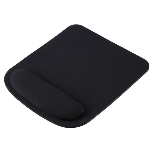 Tapis de souris ergonomique avec repose-poignet – Surface tissu 21 x 21 cm