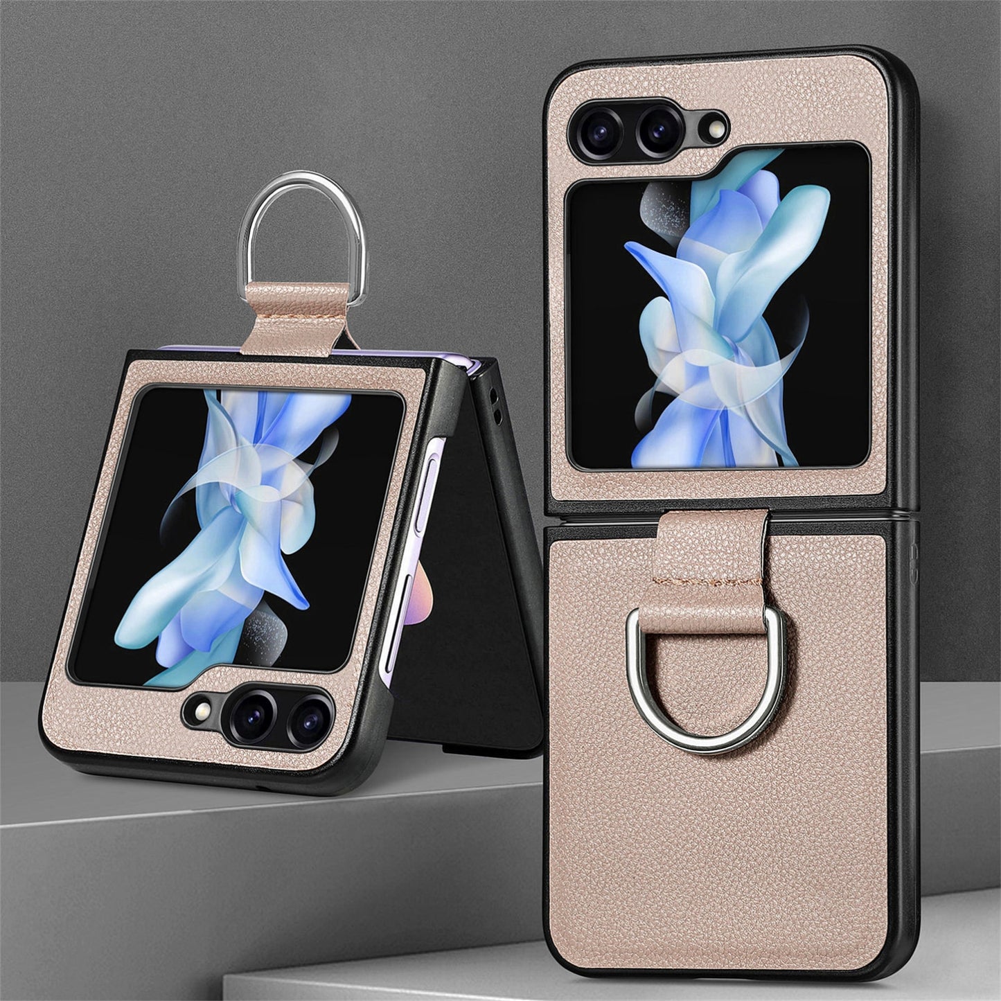 Coque Samsung Galaxy Z Flip 6 en cuir