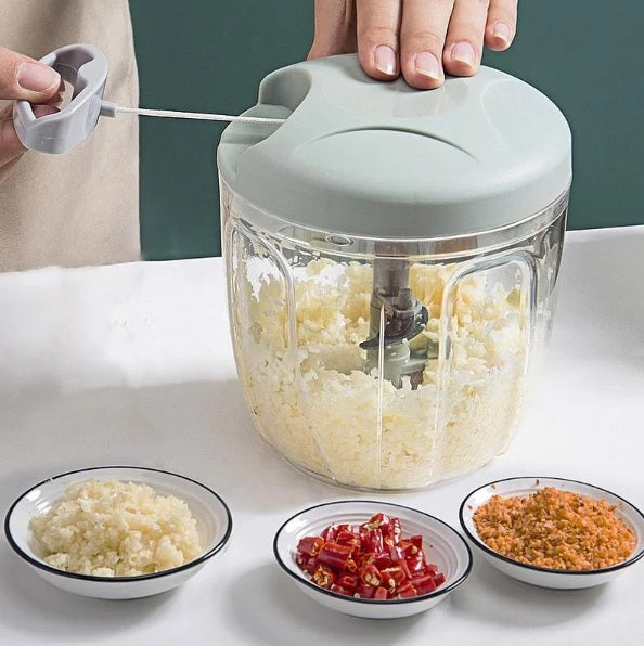 Hachoir à viande manuel et coupe-légumes