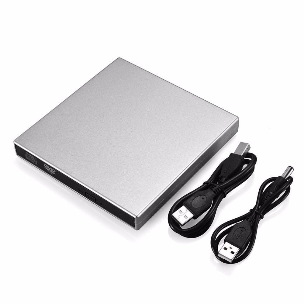 Lecteur CD/DVD externe portable USB 2.0 – Compatible PC et Mac
