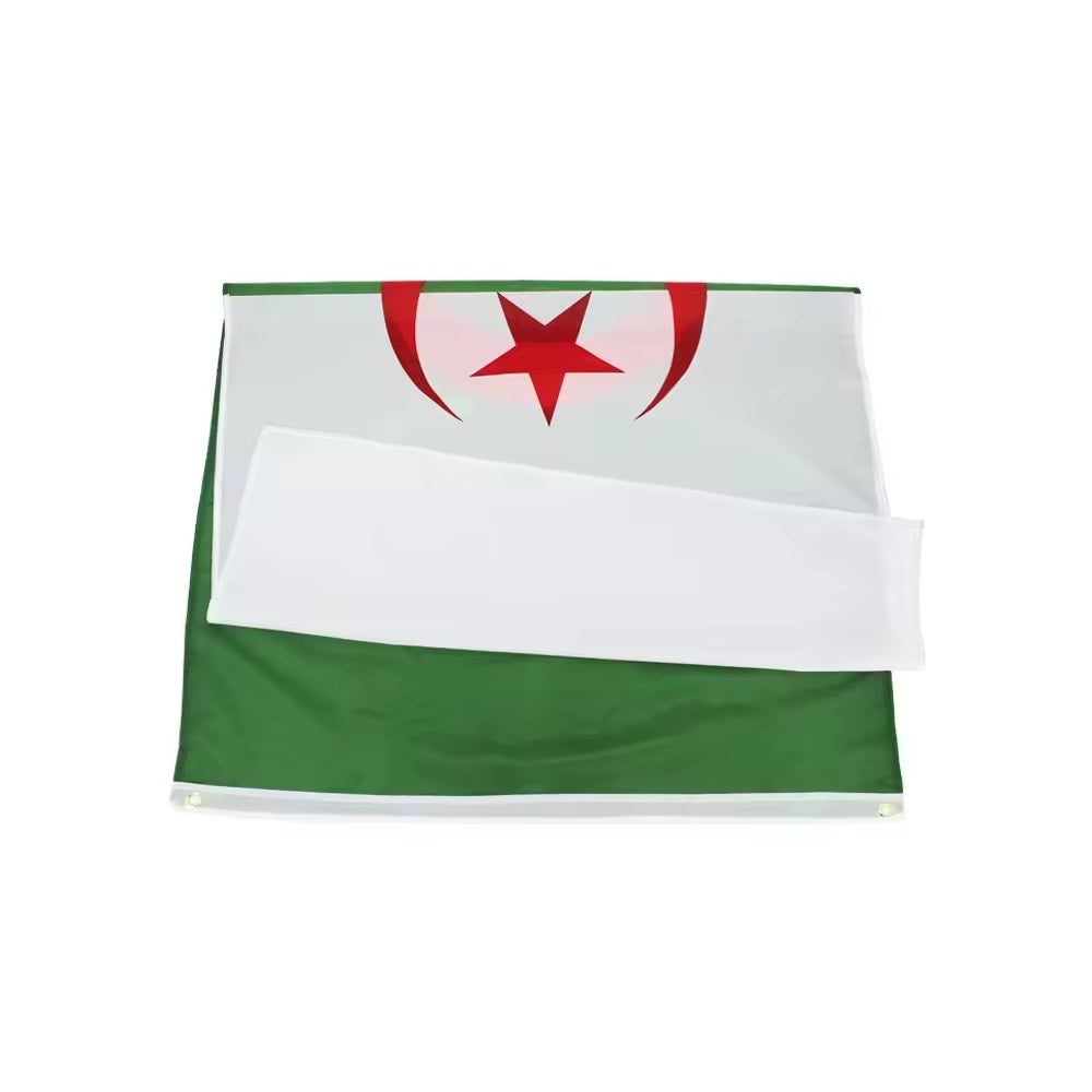 Drapeau de l'Algérie 90 x 150 cm – vue 2