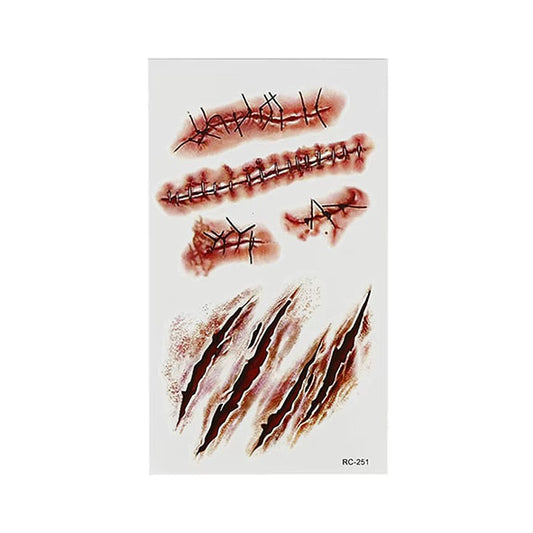 Halloween-Tattoo-Aufkleber