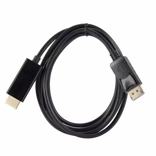 Câble DisplayPort vers HDMI 1,8 m – Audio/Vidéo Full HD 1080p pour PC et Moniteurs