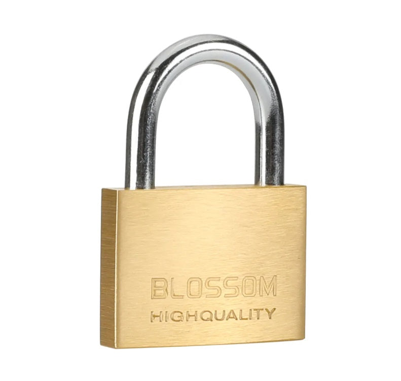 Cadenas en Laiton de Cuivre avec 3 Clés