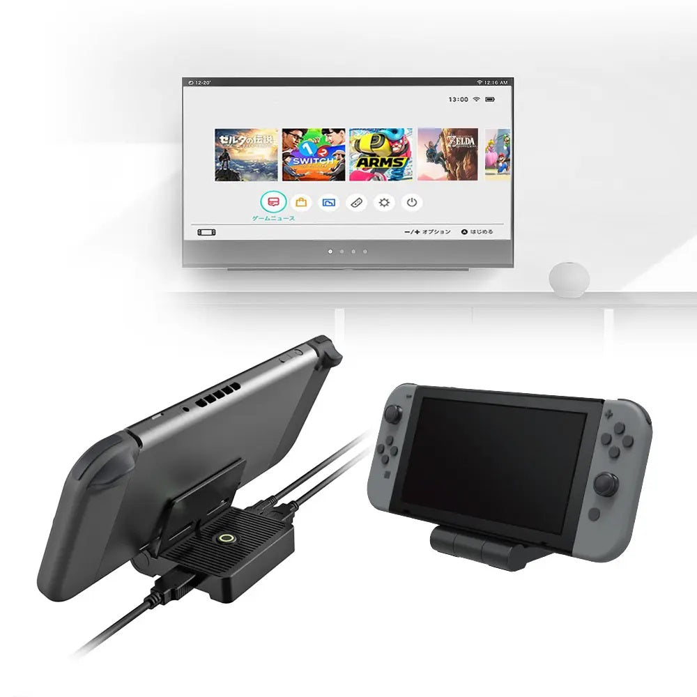 Dock für Nintendo Switch und Switch OLED – Faltbare 3-in-1-Station mit HDMI-Ausgang