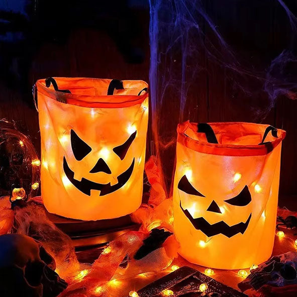 Sac à bonbons lumineux LED Halloween – vue 2