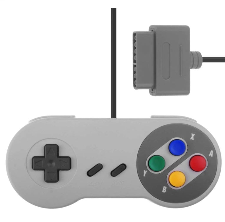 Manette filaire compatible Super Nintendo SNES