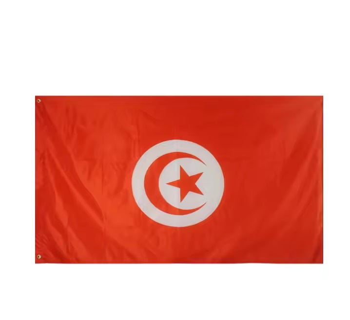 Drapeau Tunisie 90x150cm