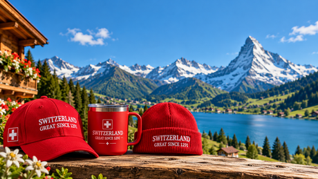 Idées cadeaux suisses : la collection SWITZERLAND GREAT SINCE 1291