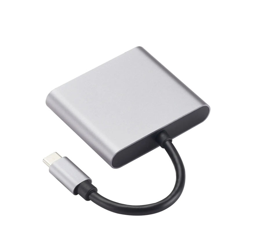 Hub USB-C vers double HDMI 4K – vue 2