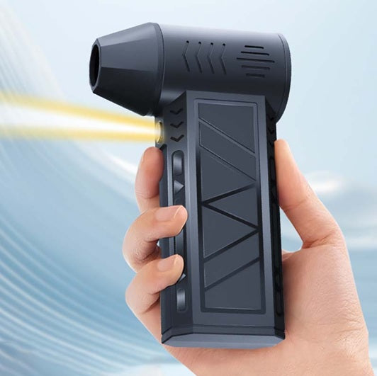 Mini Handheld Turbo Blower 130000 RPM - Jet Fan for PC, Car and Home Cleaning