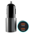 Chargeur voiture double USB-C 60W