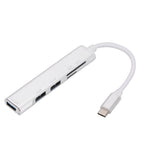 Hub USB-C avec lecteur SD, microSD et 3 ports USB