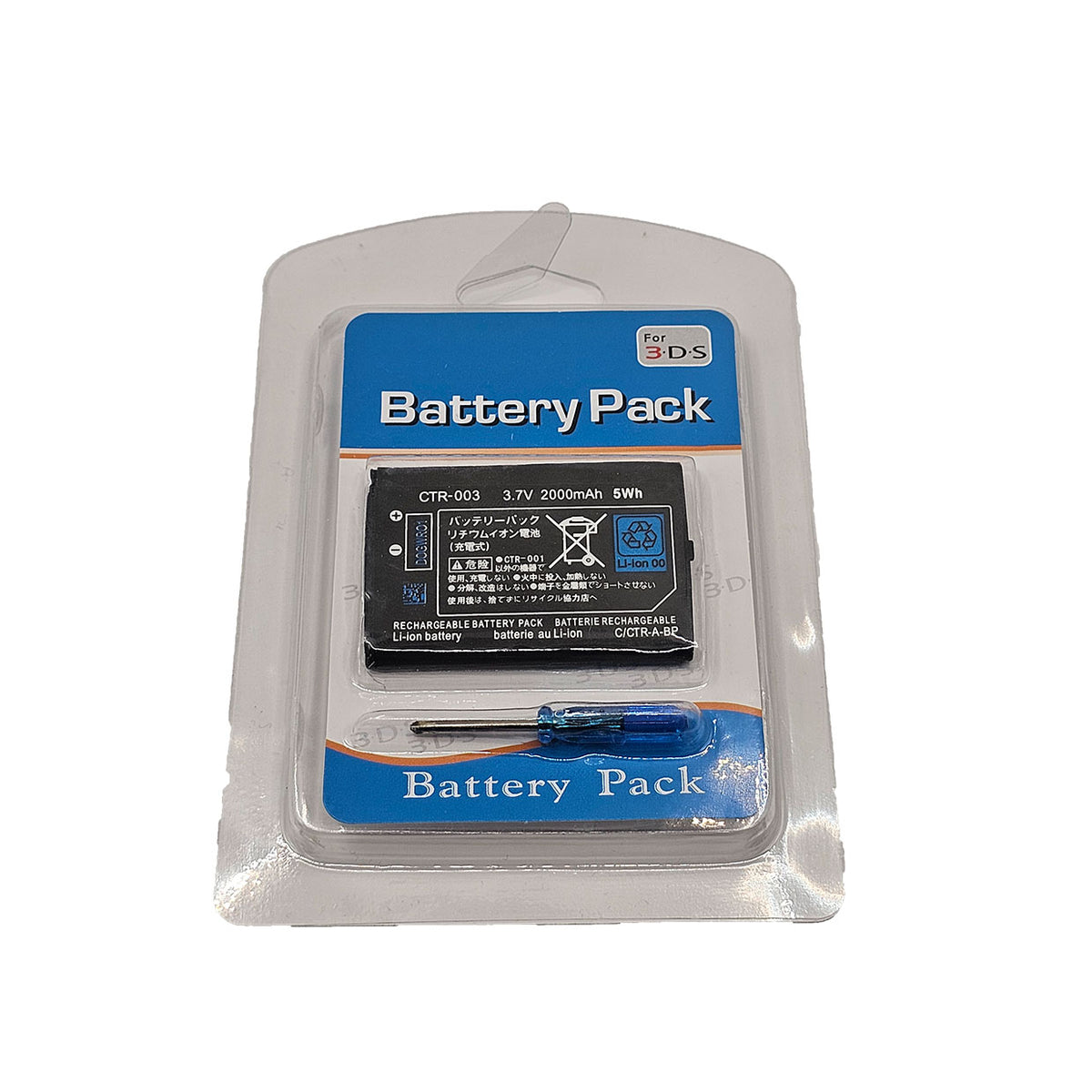 Batterie pour Nintendo 3DS – CTR-003 + kit d’outils
