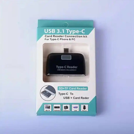Lecteur de cartes mémoire USB-C – vue 2