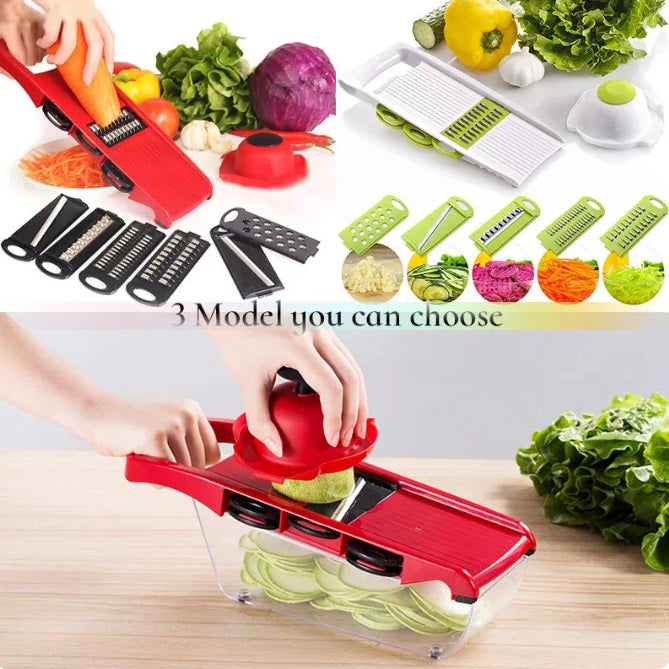 Coupe-Légumes Myvit – Trancheur Multifonction avec Éplucheur Intégré