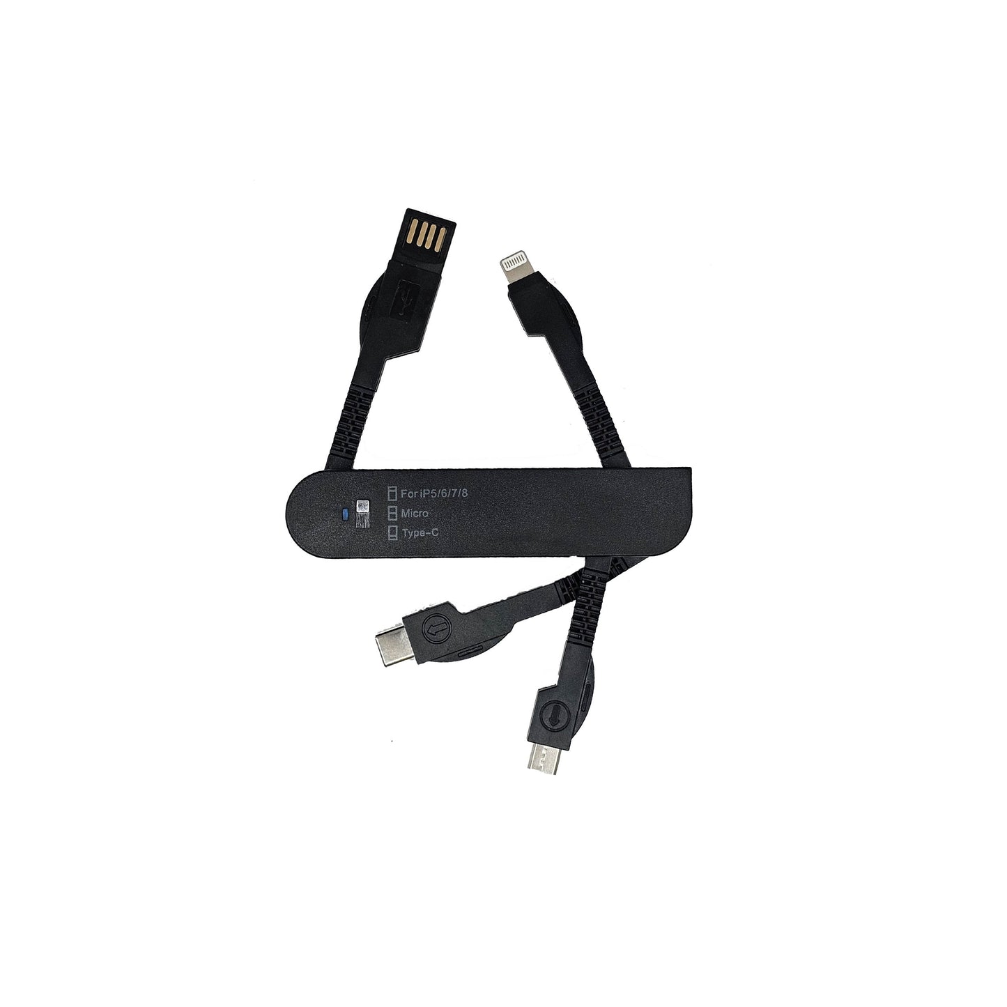 3-in-1 Multifunktions-Ladekabel – USB-C / Micro-USB / Lightning 