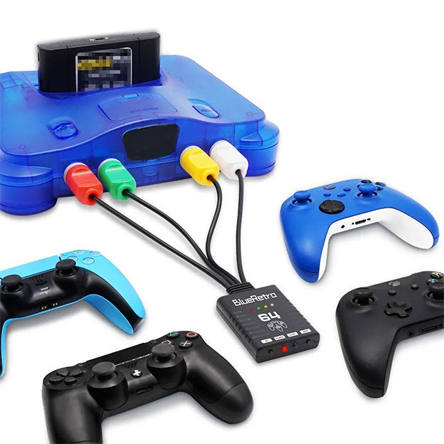 Adaptateur BlueRetro manettes sans fil pour Nintendo 64 – vue 2