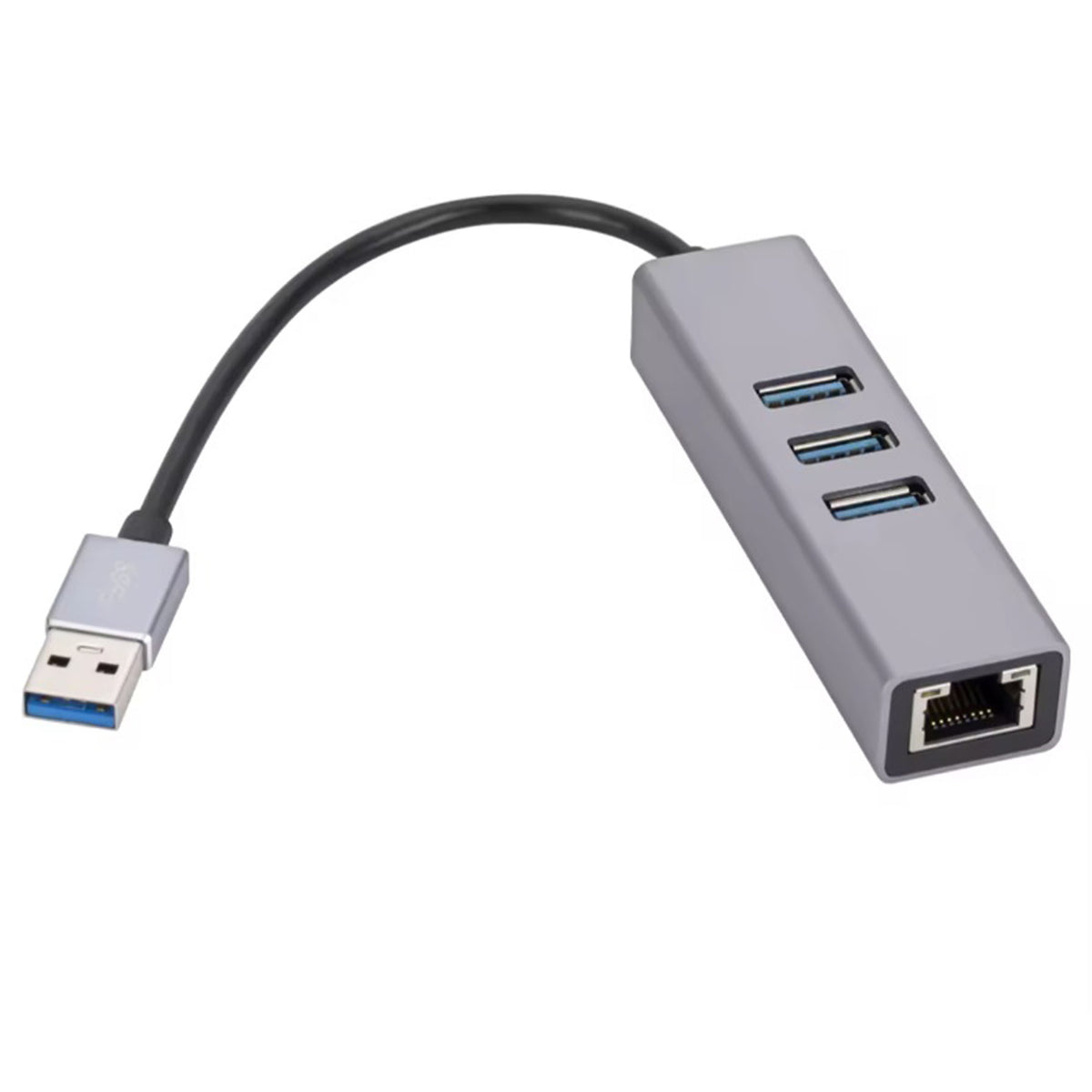 Adaptateur USB vers Ethernet RJ45 avec 3 ports USB 3.0 – vue 3