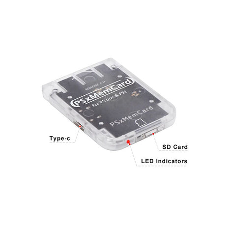 Adaptateur PsxMemCard microSD pour PlayStation 1 – vue 3