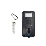 Powerbank solaire 20000 mAh avec lampe LED – vue 3