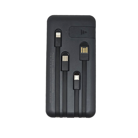 Powerbank solaire 20000 mAh avec câbles – vue 2