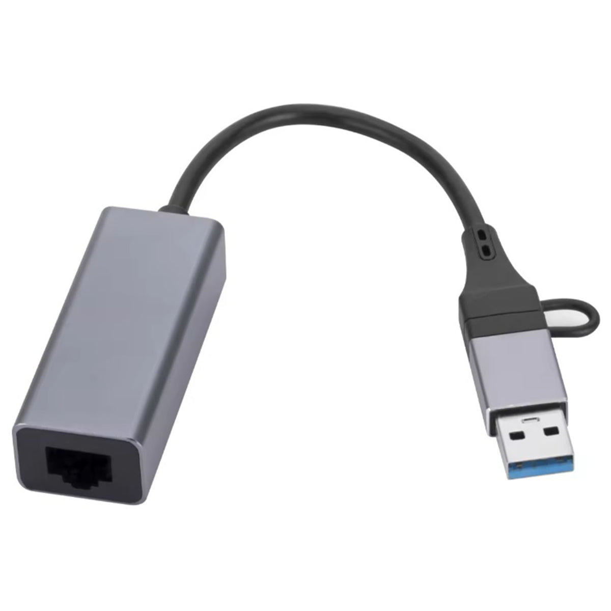 Adaptateur USB et USB-C vers Ethernet Gigabit – vue 3