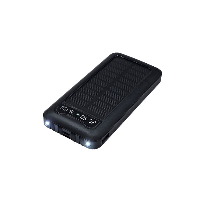 Powerbank solaire 20000 mAh avec câbles – vue 3