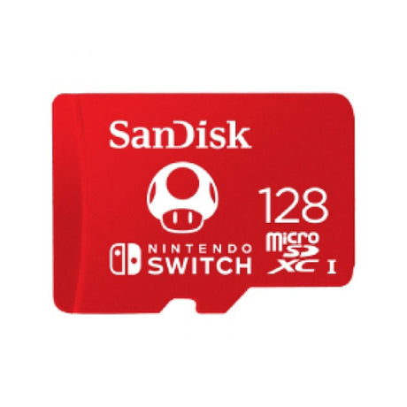 Carte mémoire SanDisk microSDXC 128 Go pour Nintendo Switch