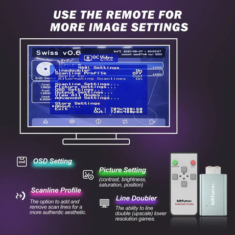 Adaptateur HDMI numérique pour Nintendo GameCube – vue 4