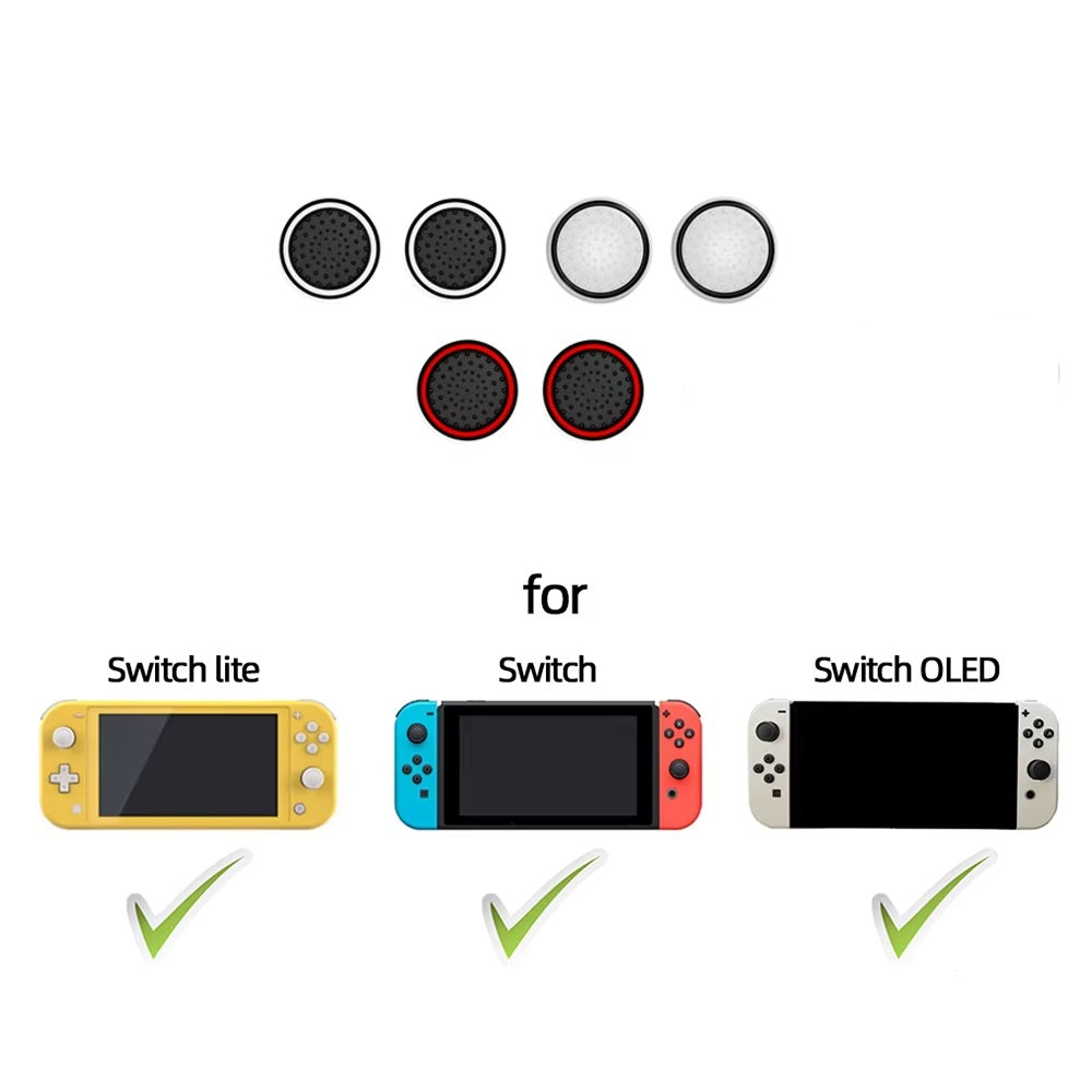 Capuchons de joystick lumineux pour Joy-Con Nintendo Switch
