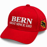 Cap Bern GREAT SINCE 1353 – Bestickte Berner Fahne