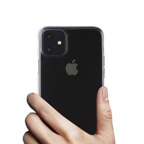 Coque transparente en TPU pour iPhone 11 et 11 Pro