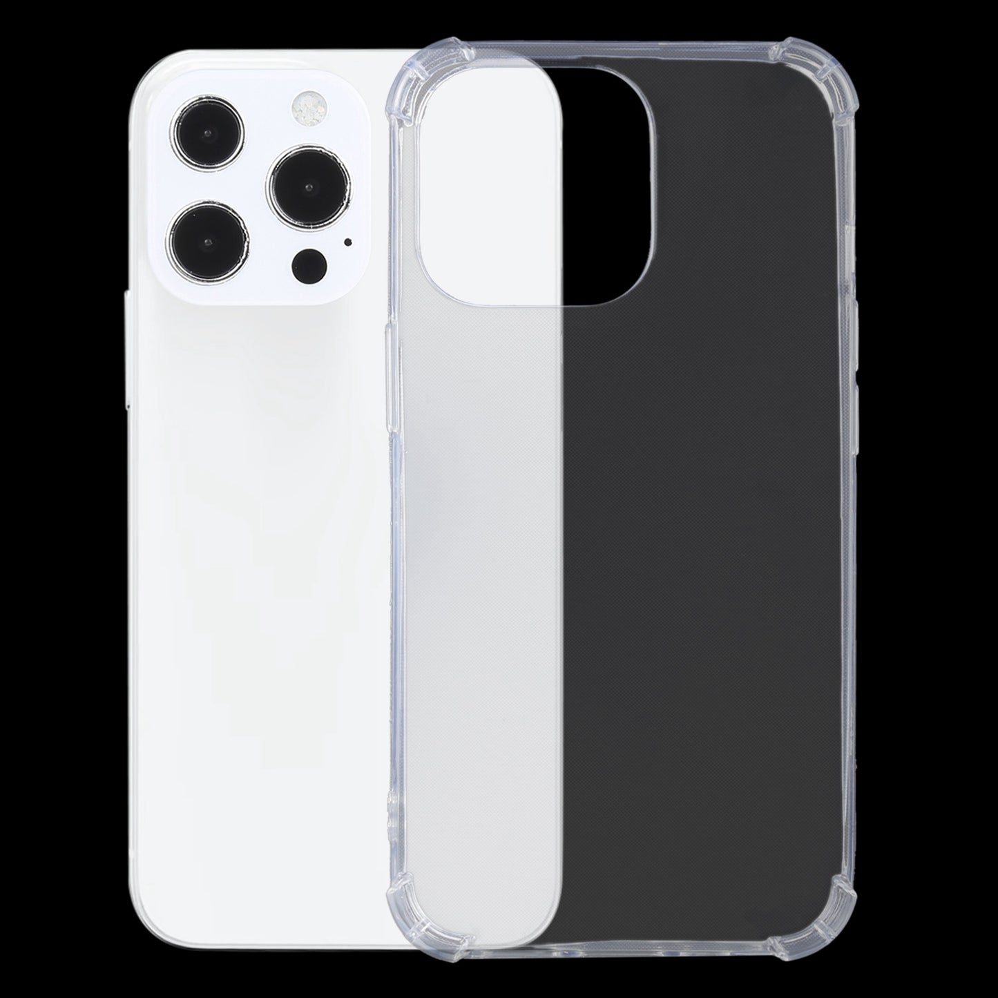 Coque iPhone 13 Pro Max – Transparente Antichoc avec Coins Renforcés