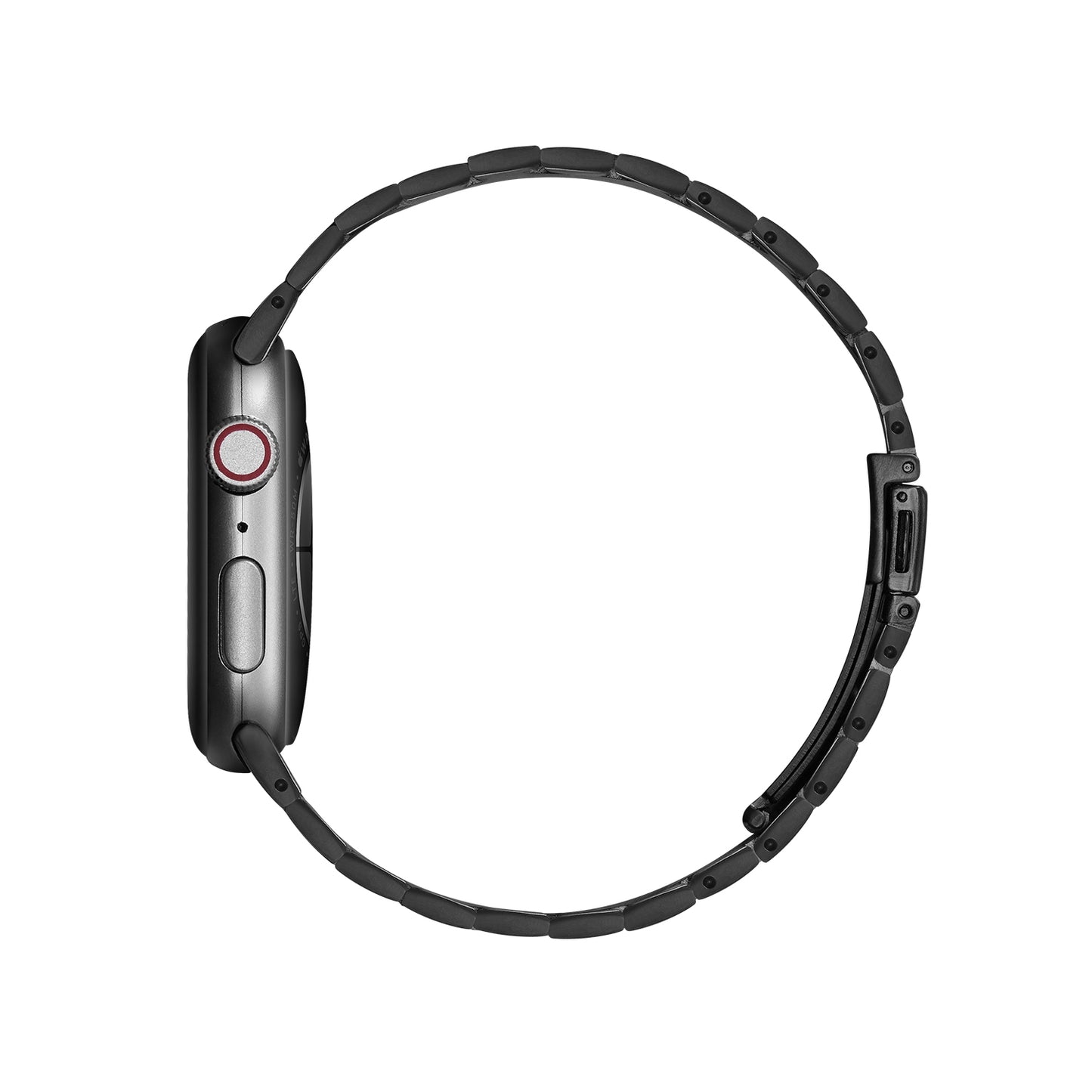Bracelet de montre en métal pour Apple Watch Ultra 49 mm / Série 8 & 7 45 mm / SE 2 & 6 & SE & 5 & 4 44 mm / 3 & 2 & 1 42 mm