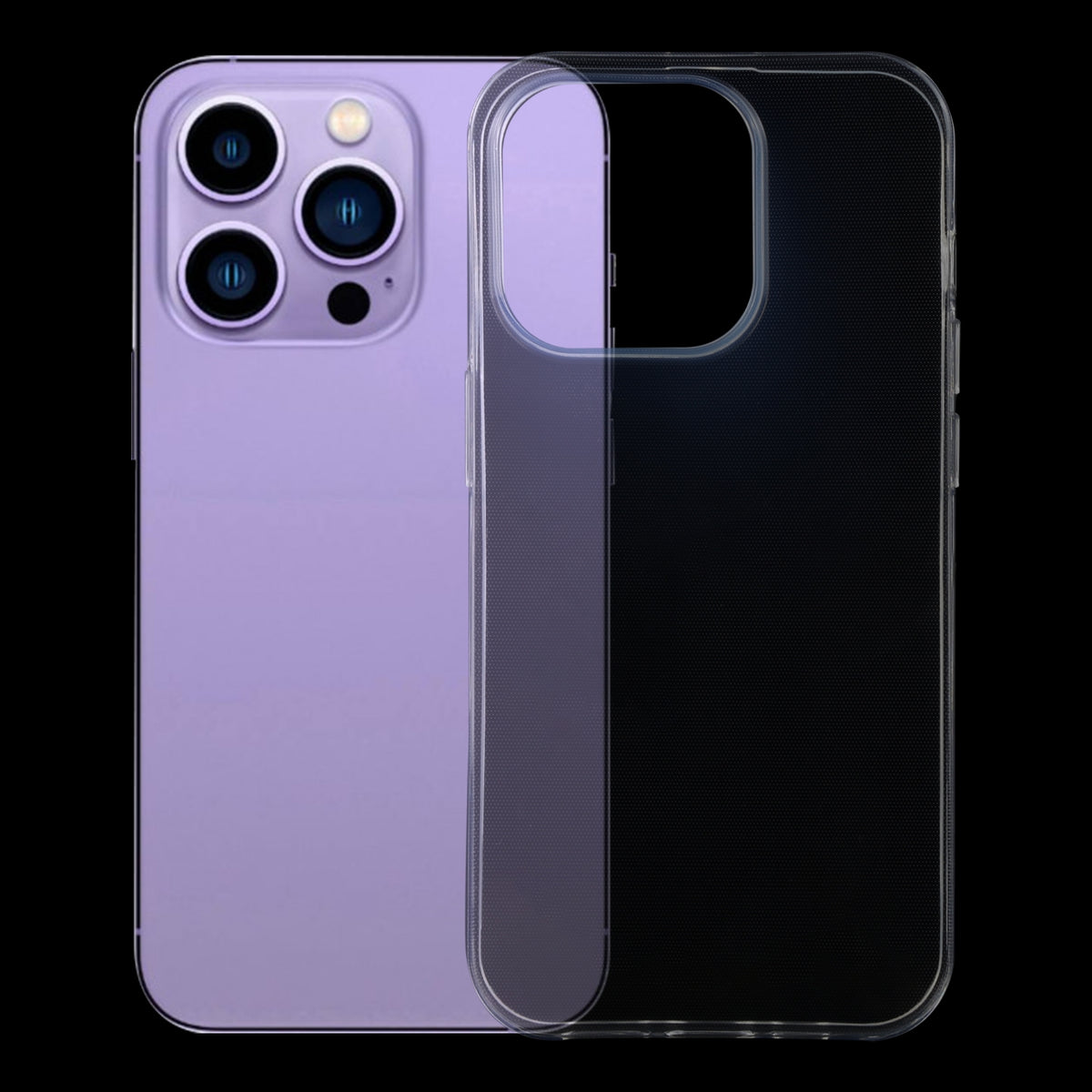 Coque transparente antichoc pour iPhone 14 Pro