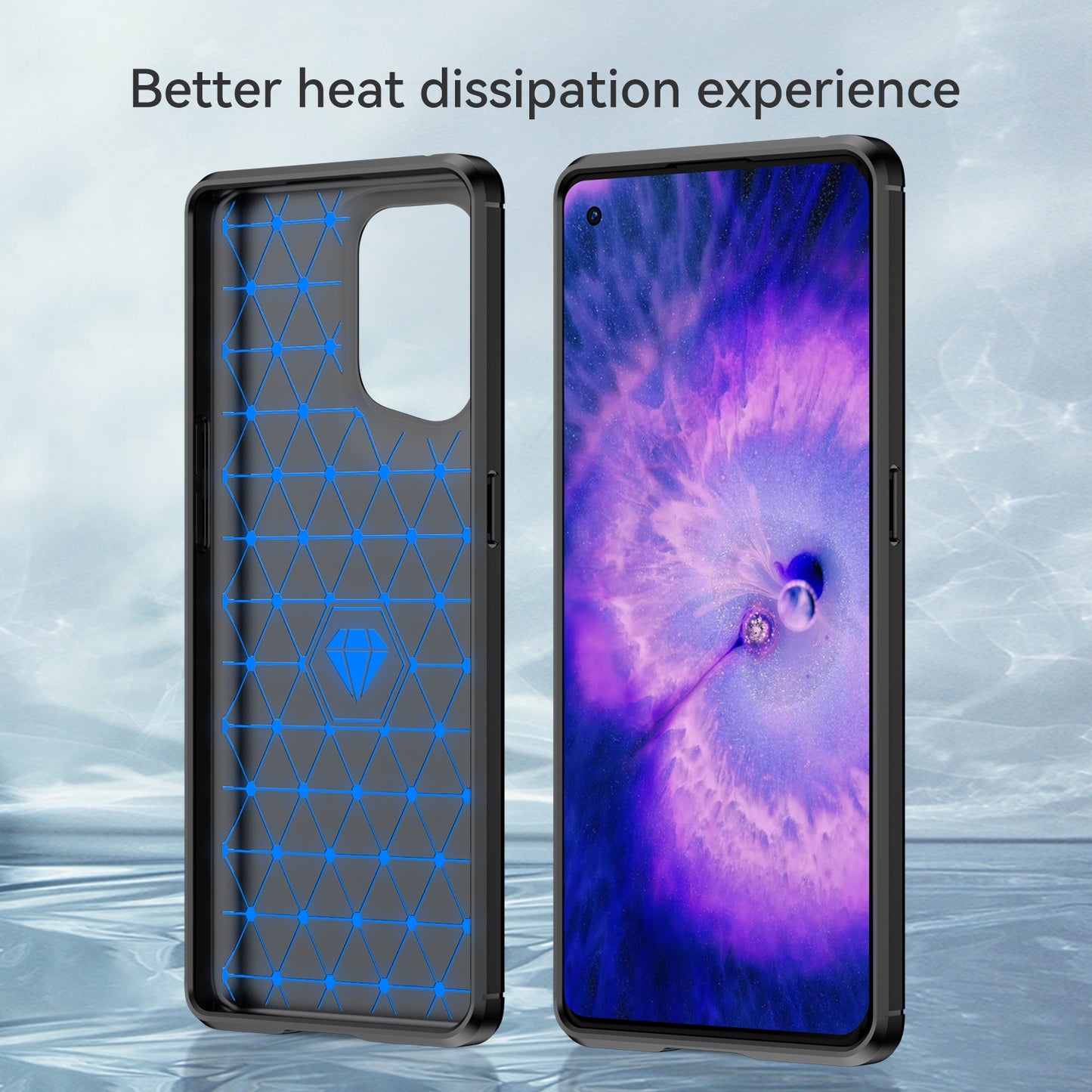 Coque OPPO Find X5 en Fibre de Carbone