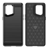 Coque effet fibre de carbone pour OPPO Find X5 Pro – vue 2
