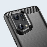 Coque effet fibre de carbone pour OPPO Find X5 Pro – vue 3