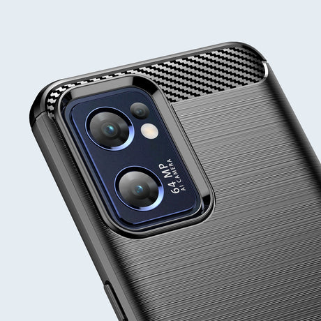 Coque effet fibre de carbone pour OPPO Find X5 Lite – vue 3
