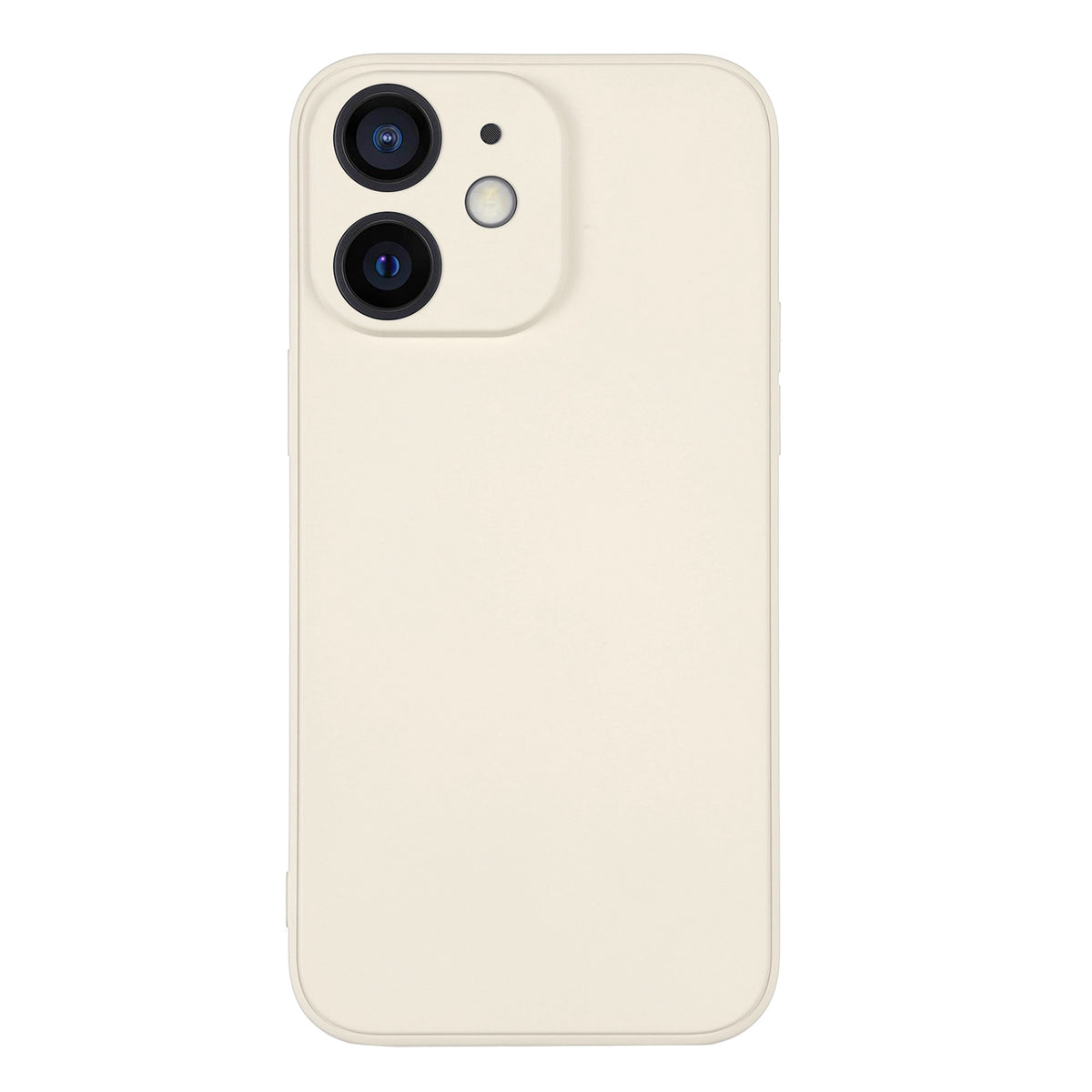 Coque en silicone blanc pour iPhone 12 Mini