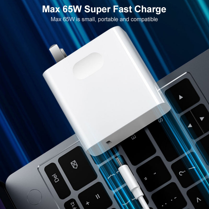 Câble de charge rapide pour ordinateur portable 65W