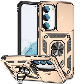 Coque antichoc avec support rotatif pour Samsung Galaxy S23