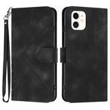 Étui portefeuille en cuir PU pour iPhone – coloris