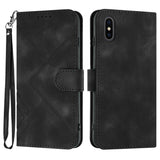 Étui portefeuille en cuir PU pour iPhone X, XS, XR et XS Max