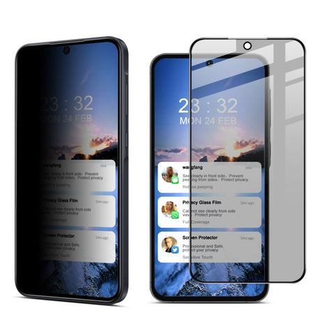 Verre trempé pour Samsung Galaxy A35 et A55