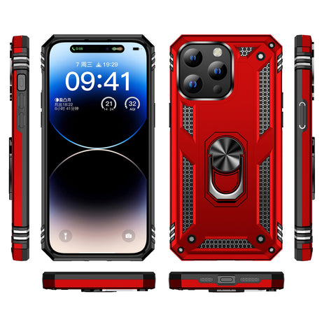 Coque antichoc avec support rotatif pour iPhone 15 – vue 2